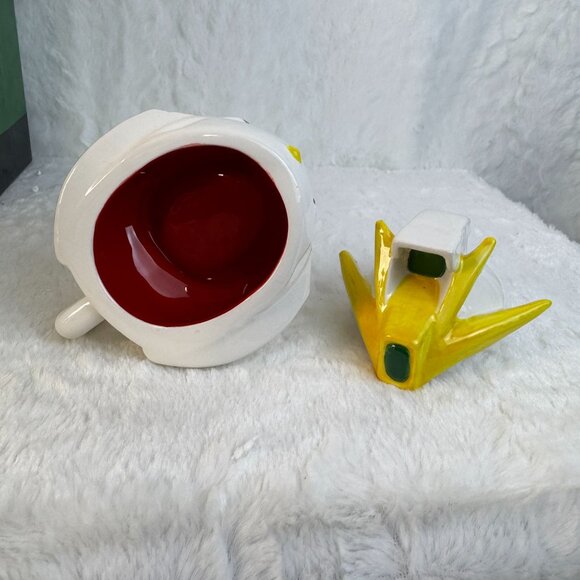 Gundam Wing Zero Sculpted Ceramic Mug new in box Themed LootCrate Exclusive - Picture 5 of 5